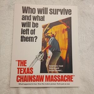 2/$10 The Texas Chainsaw Massacre Cardstock Print